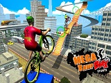 Bmx rider impossible stunt racing bicycle stunt